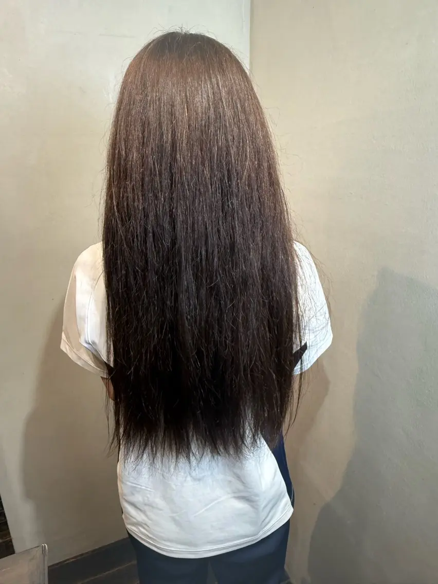 カラー ブラウンカラー ココアブラウン OXCREATION Hinaのヘアスタイル