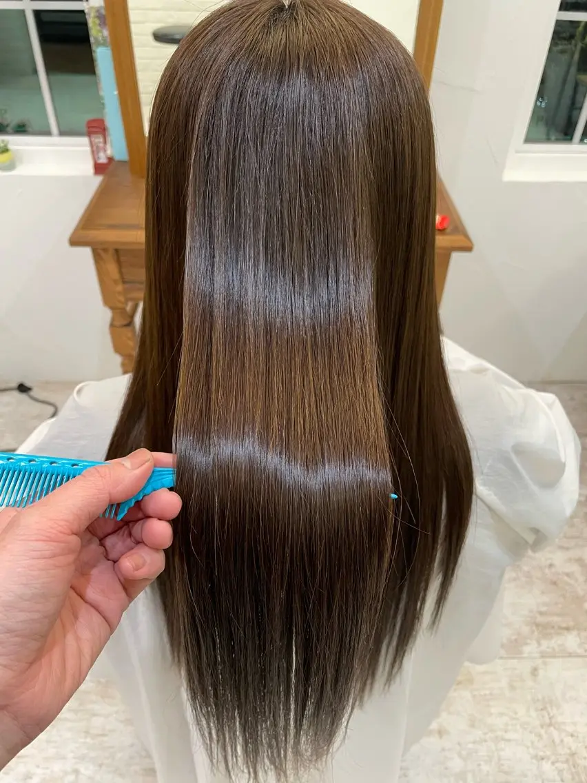 ロング カラー いさか ゆうきのヘアスタイル
