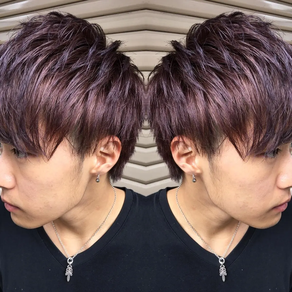 カラー メンズ 寺内 紳悟のヘアスタイル