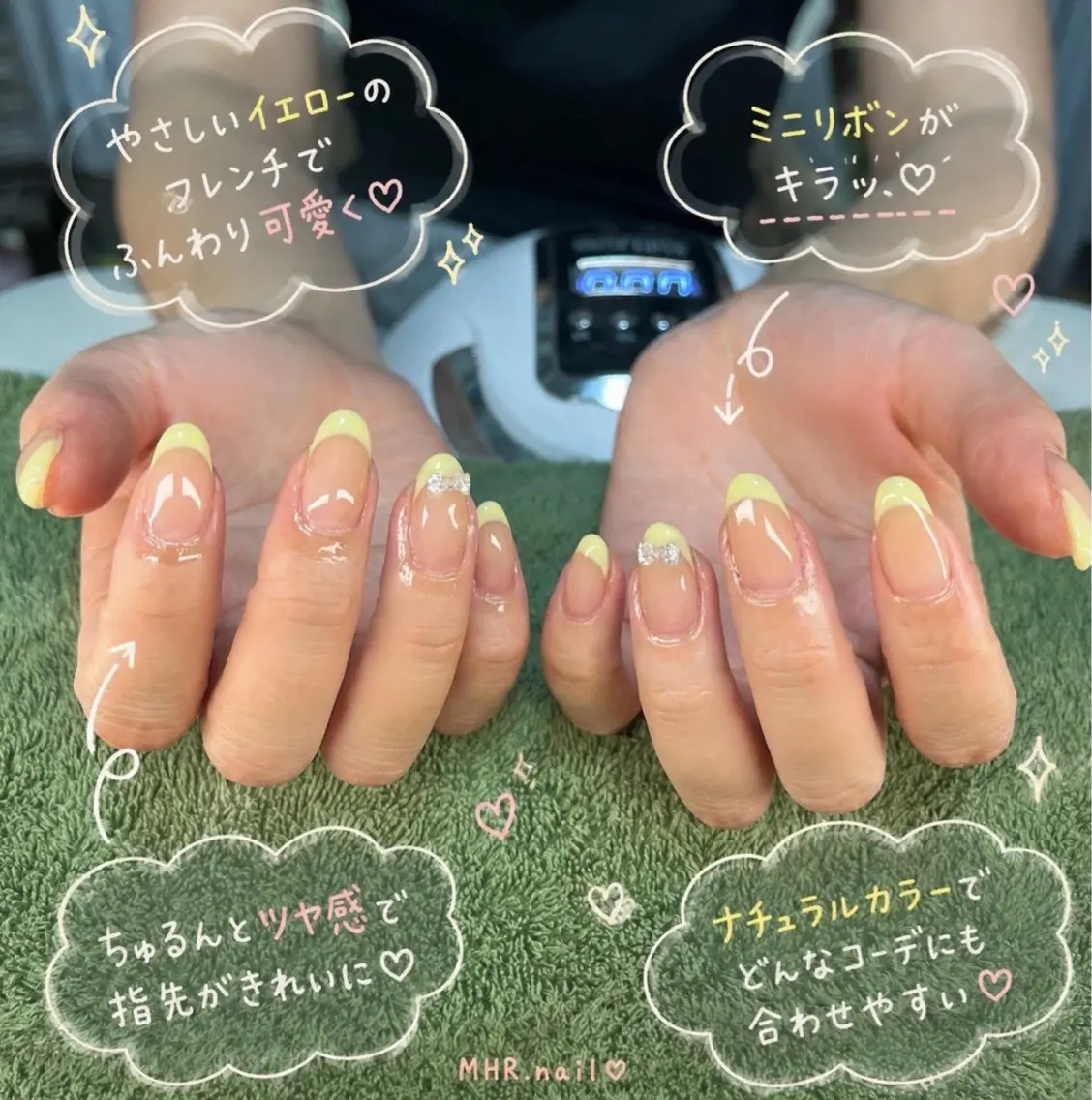 ネイル ハンドネイル フットネイル MHR nailのネイルデザイン