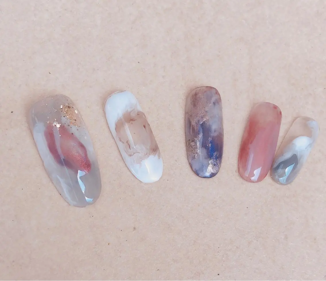 ネイル nail salon Farbe〜ファルべのネイルデザイン