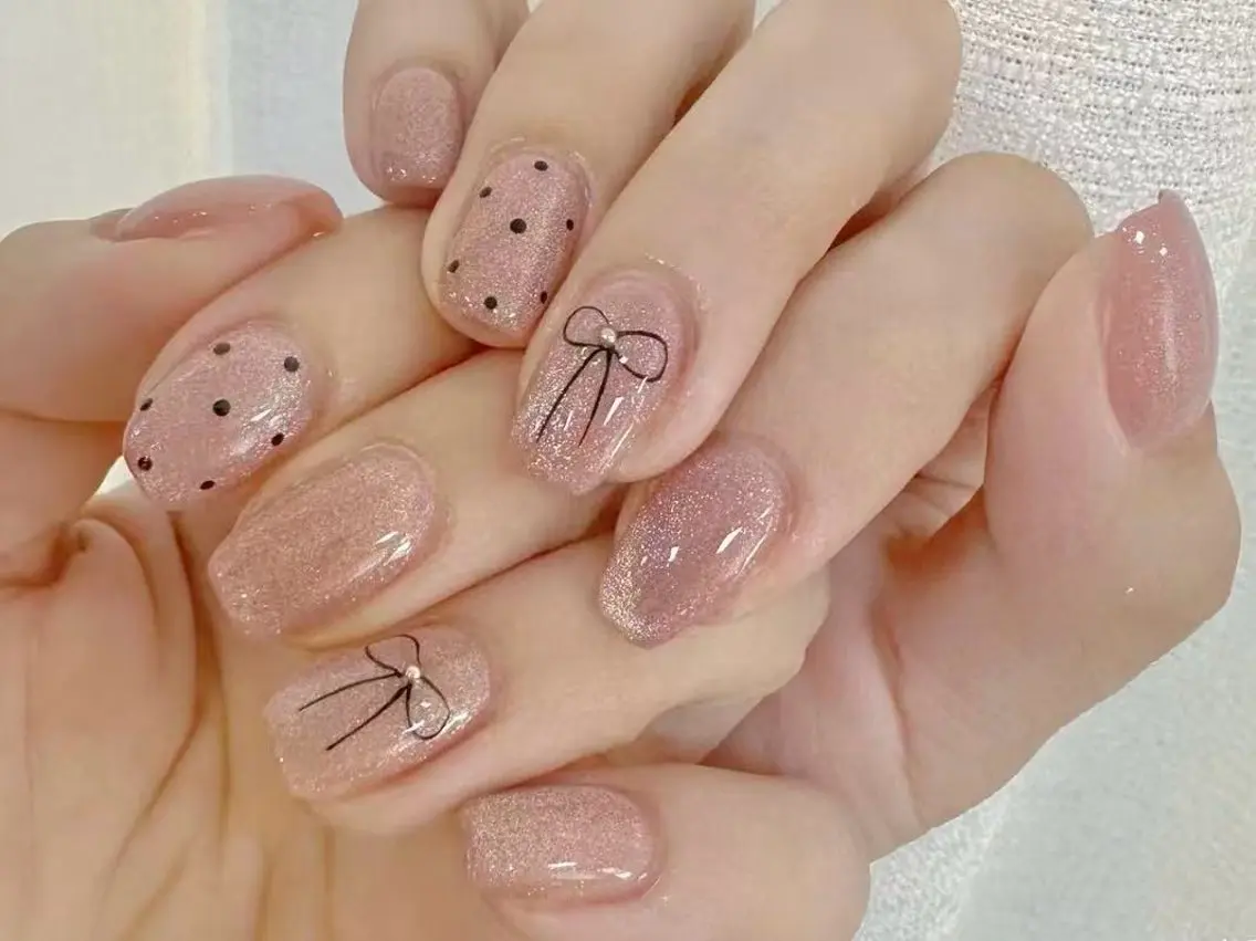 【Hand】4本持ち込みデザイン★ ジェルオフ+550円の写真
