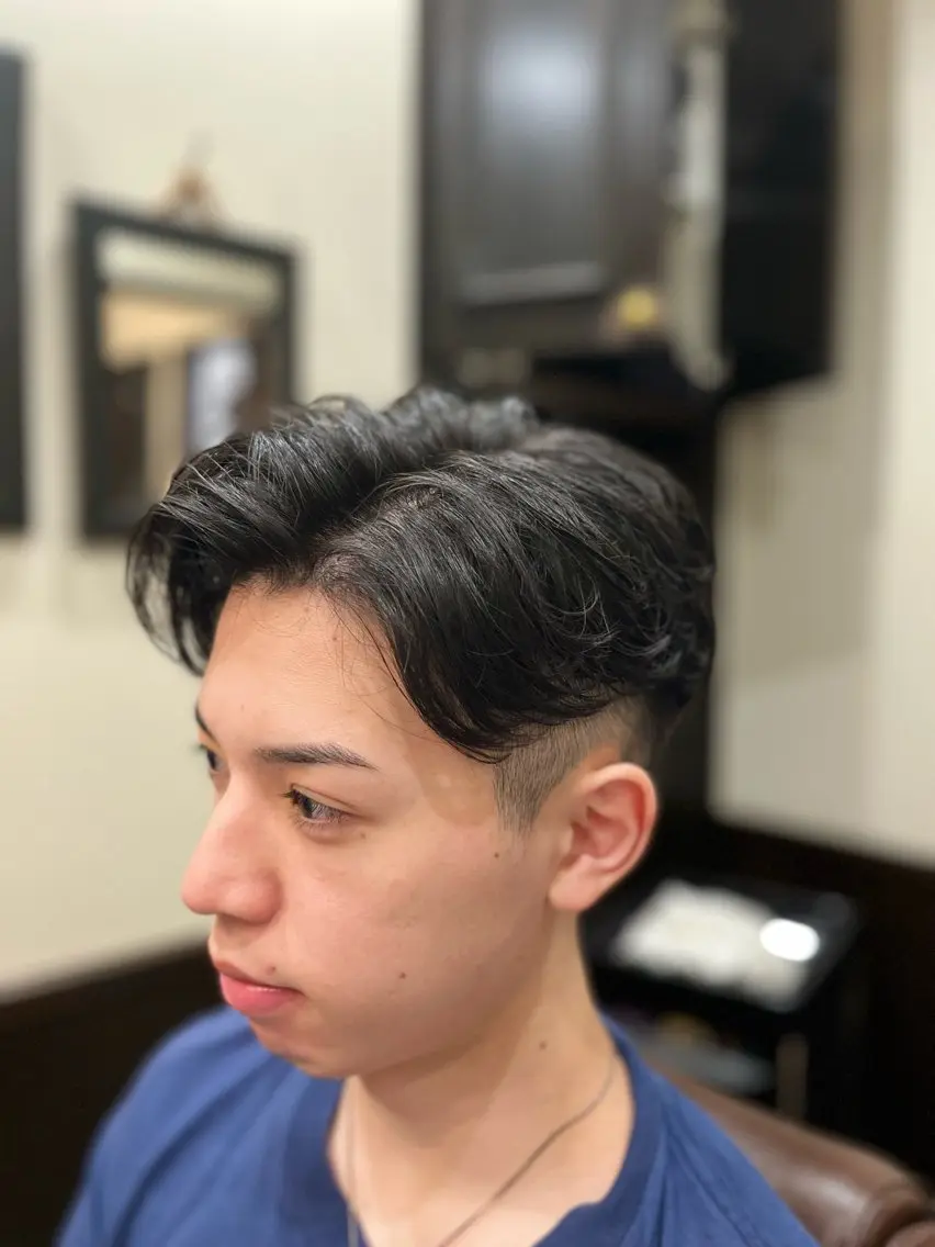 ミディアム 北川和歩 /メンズカットのヘアスタイル