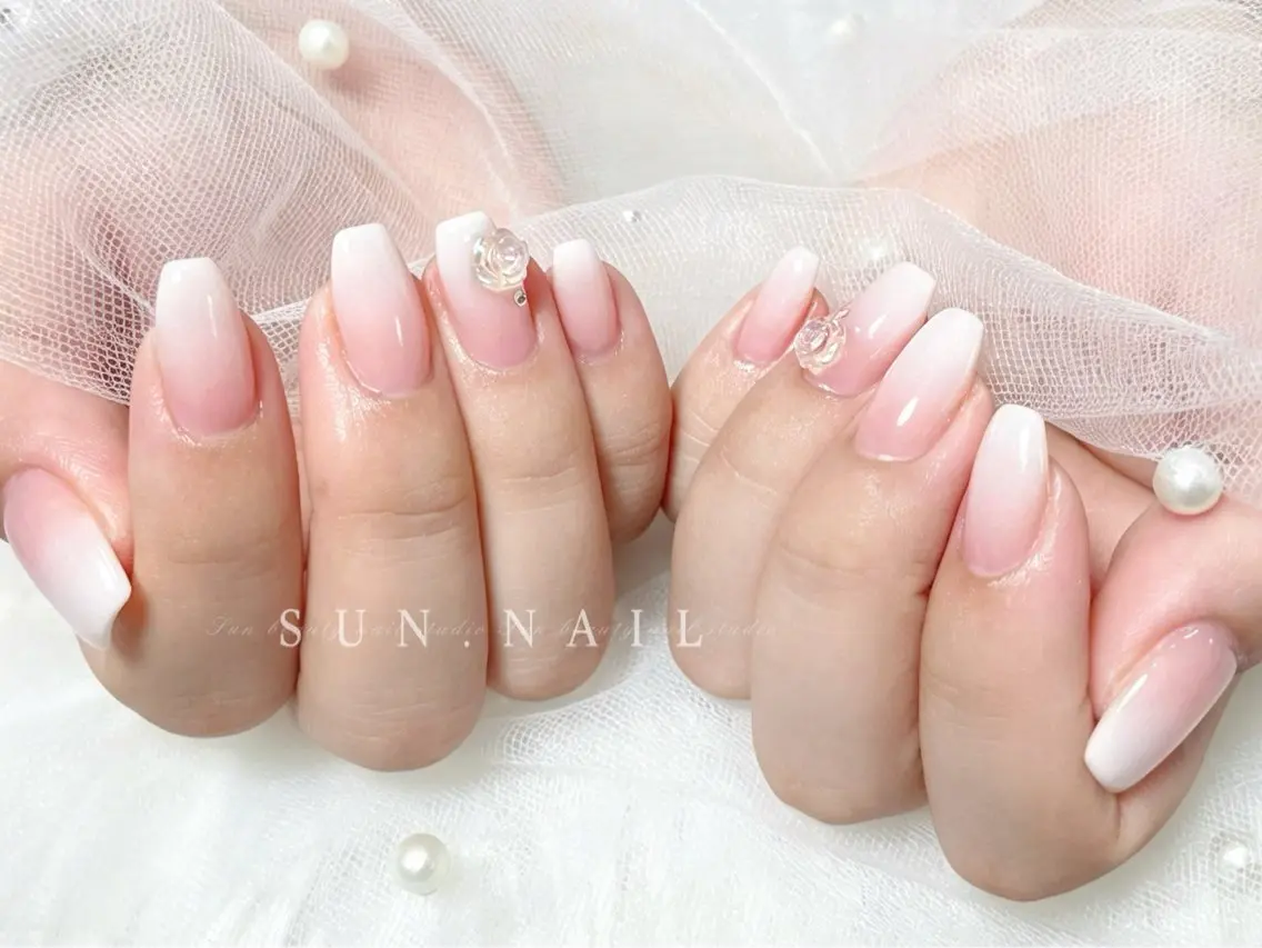 ネイル ハンドネイル ハンドケア SUN nail上本町のネイルデザイン