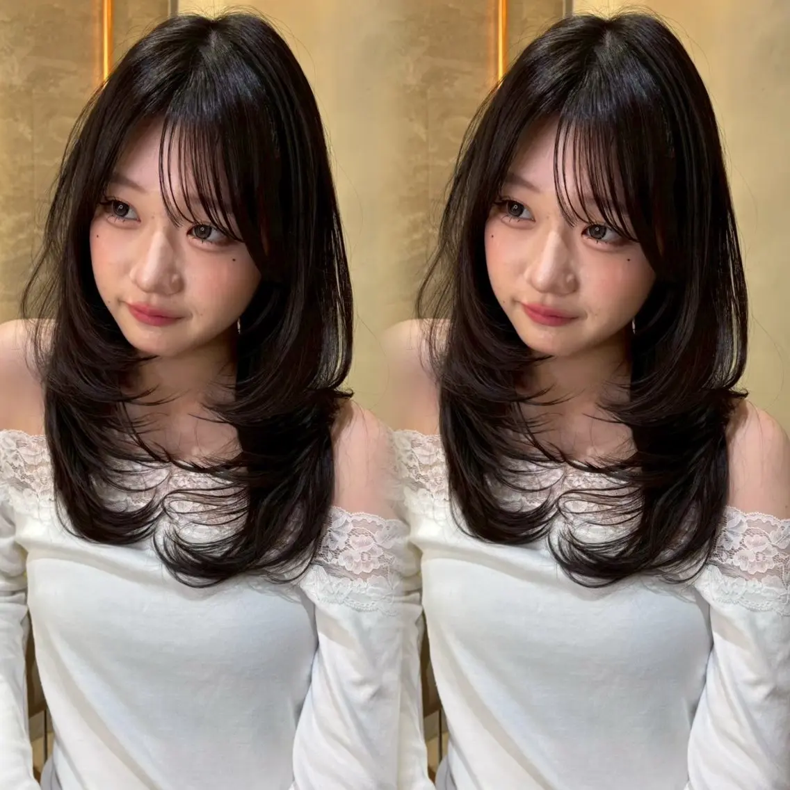 ロング カット ヘアカラー トリートメント 🦋高屋敷陸🦋 レイヤー/ハイトーンのヘアスタイル