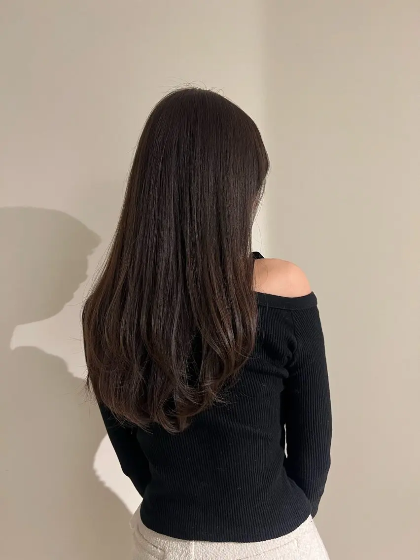 ロング カラー 似合わせカット/ カホのヘアスタイル