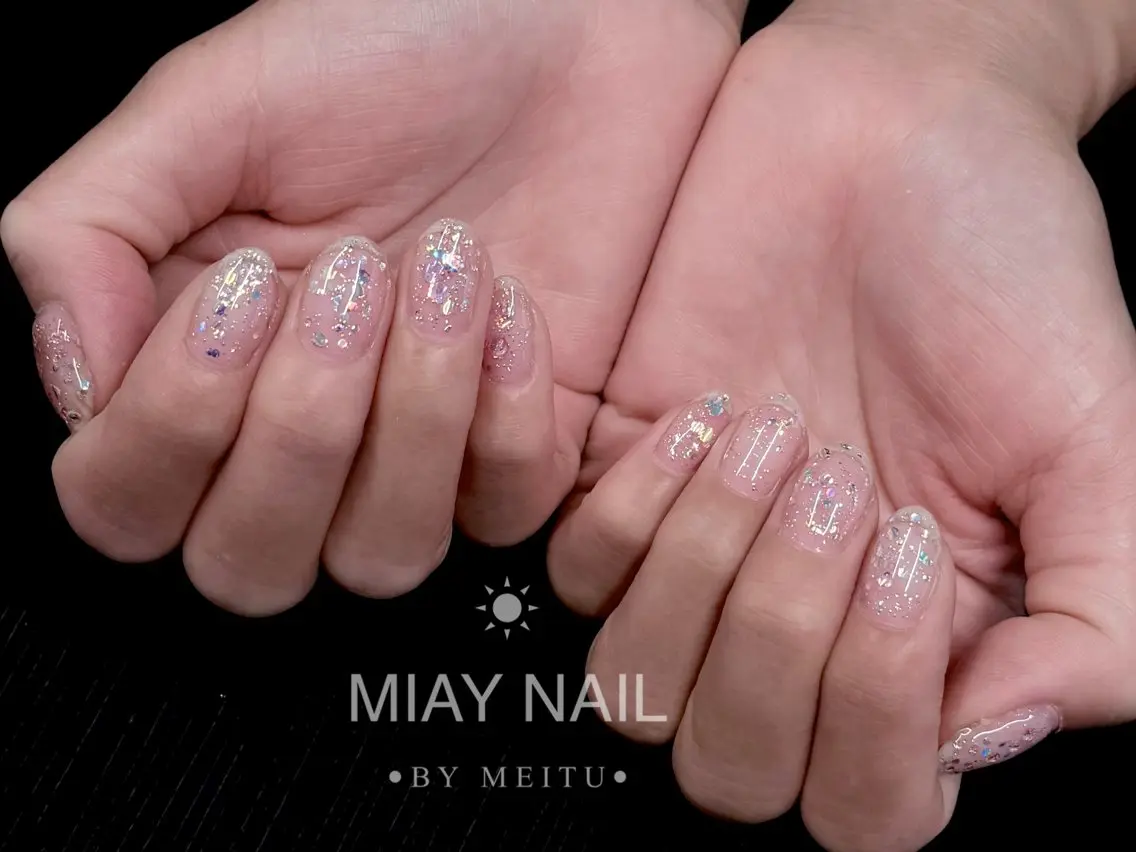 ネイル ハンドネイル 💜MIYA NAIL鶴見店のネイルデザイン