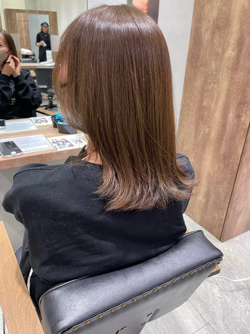 【✨人気No.3✨】似合わせカウンセリング付き💫カット＋カラー＋Aujuaトリートメント💗の写真