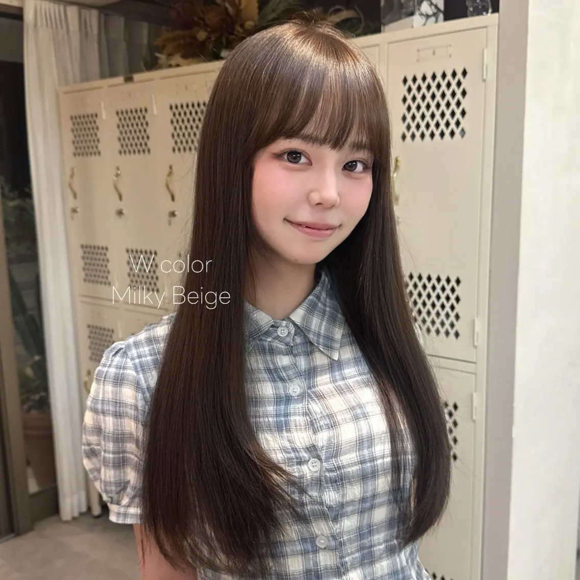 ロング カラー 透明感カラー ヘアカラー トリートメント 韓国ヘア/美髪 / Inori🇰🇷のヘアスタイル