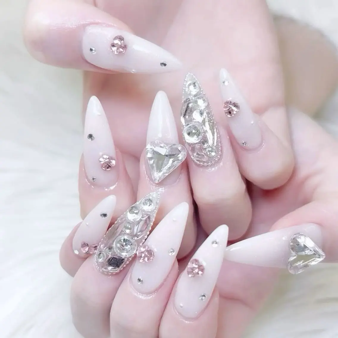 ネイル アートネイル 長さ出し フラッシュネイル フレンチネイル ジェルネイル ハンドネイル kana nailのネイルデザイン
