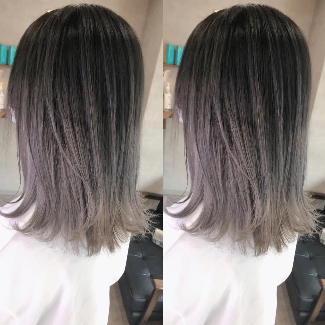 ミディアム カラー ダブルカラー グラデーションカラー カット ヘアカラー トリートメント RIENSリエンス ✂️木村康二✂️のヘアスタイル