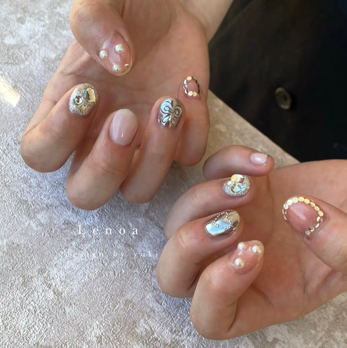 ネイル ハンドネイル Tielu Yukiのネイルデザイン