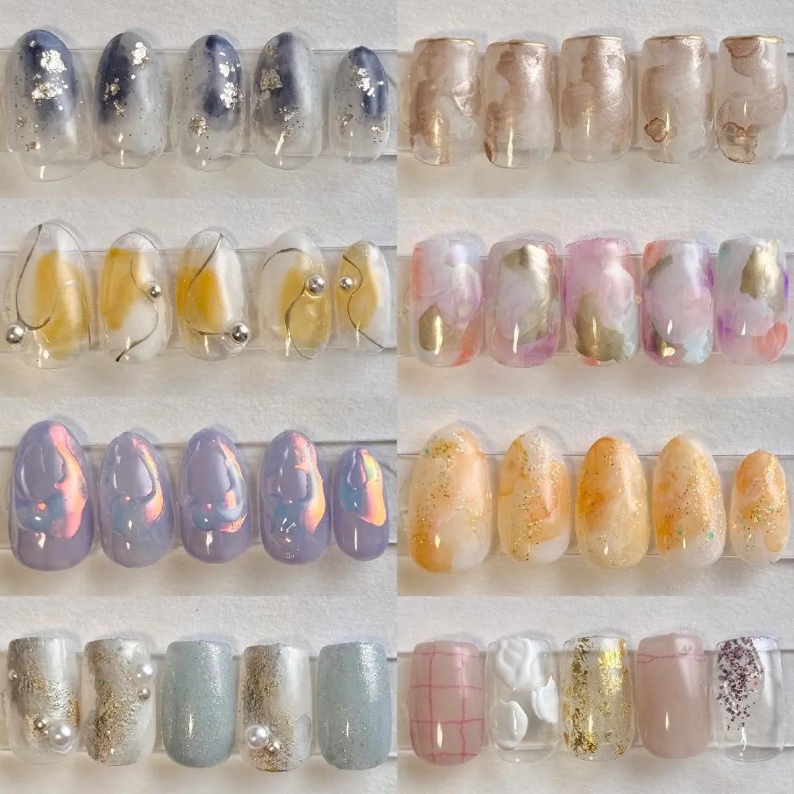 ネイル ジェルネイル マグネットネイル ニュアンスネイル ワンカラーネイル ハンドネイル muum_nail 新宿2分 三丁目1分のネイルデザイン