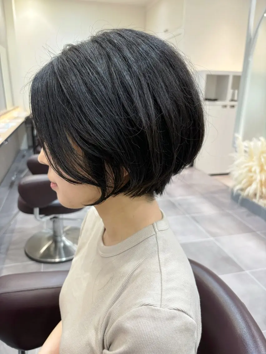 ショート パーマ ニュアンスパーマ 平山 正樹のヘアスタイル