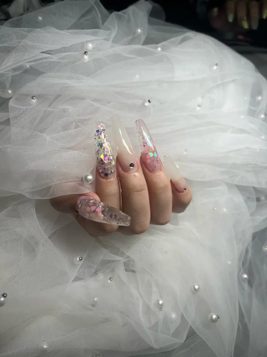 ネイル スカルプネイル 春ネイル SUN.NAILs のんちきのネイルデザイン