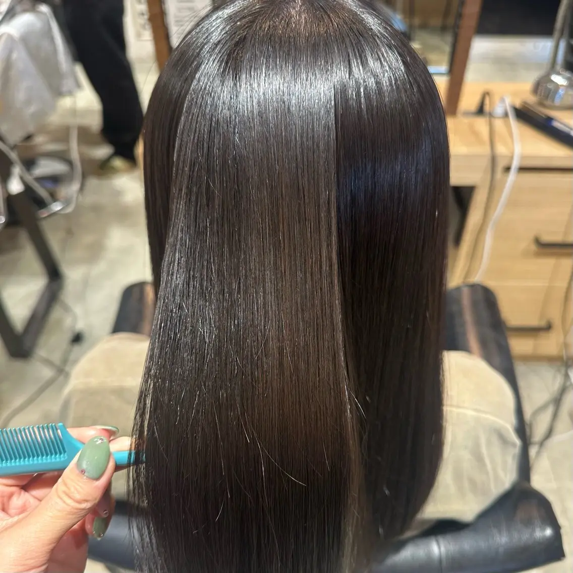 カット 縮毛矯正 トリートメント 夕夏 ⭐︎モデル様募集中のヘアスタイル