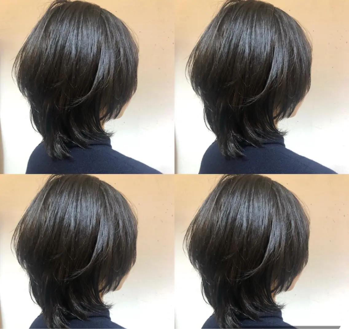 ショート カラー パーマ ウルフカット 🌈圧倒的デザイン力 内井省吾のヘアスタイル