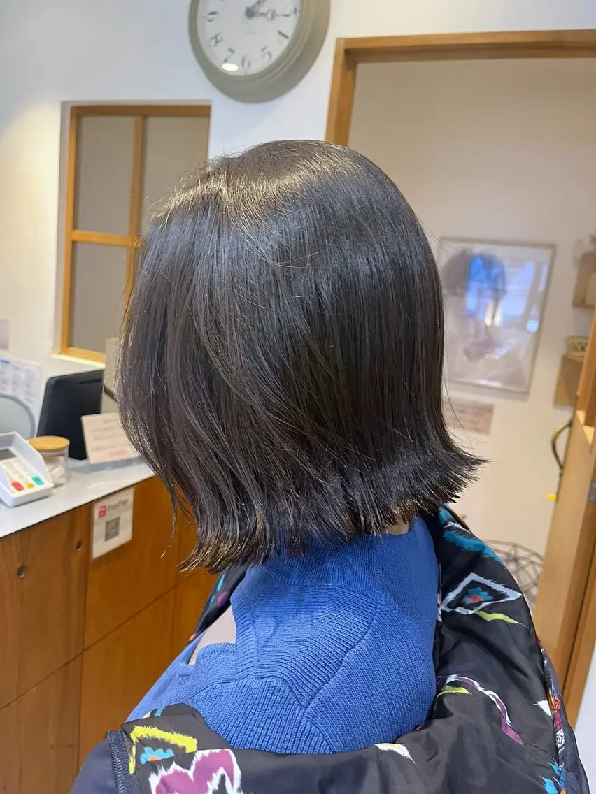 ミディアム カット 奥山 沙季(大井町)のヘアスタイル