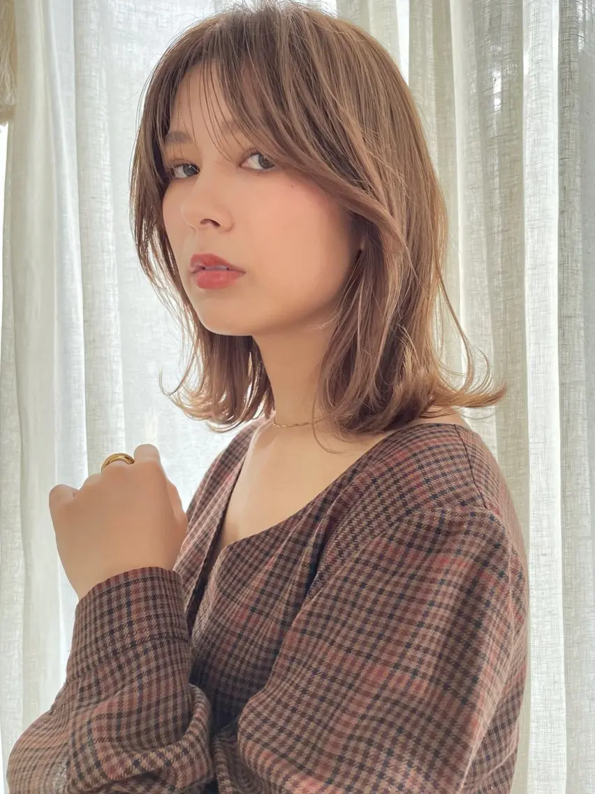 セミロング 【店長】原田 貢太郎のヘアスタイル