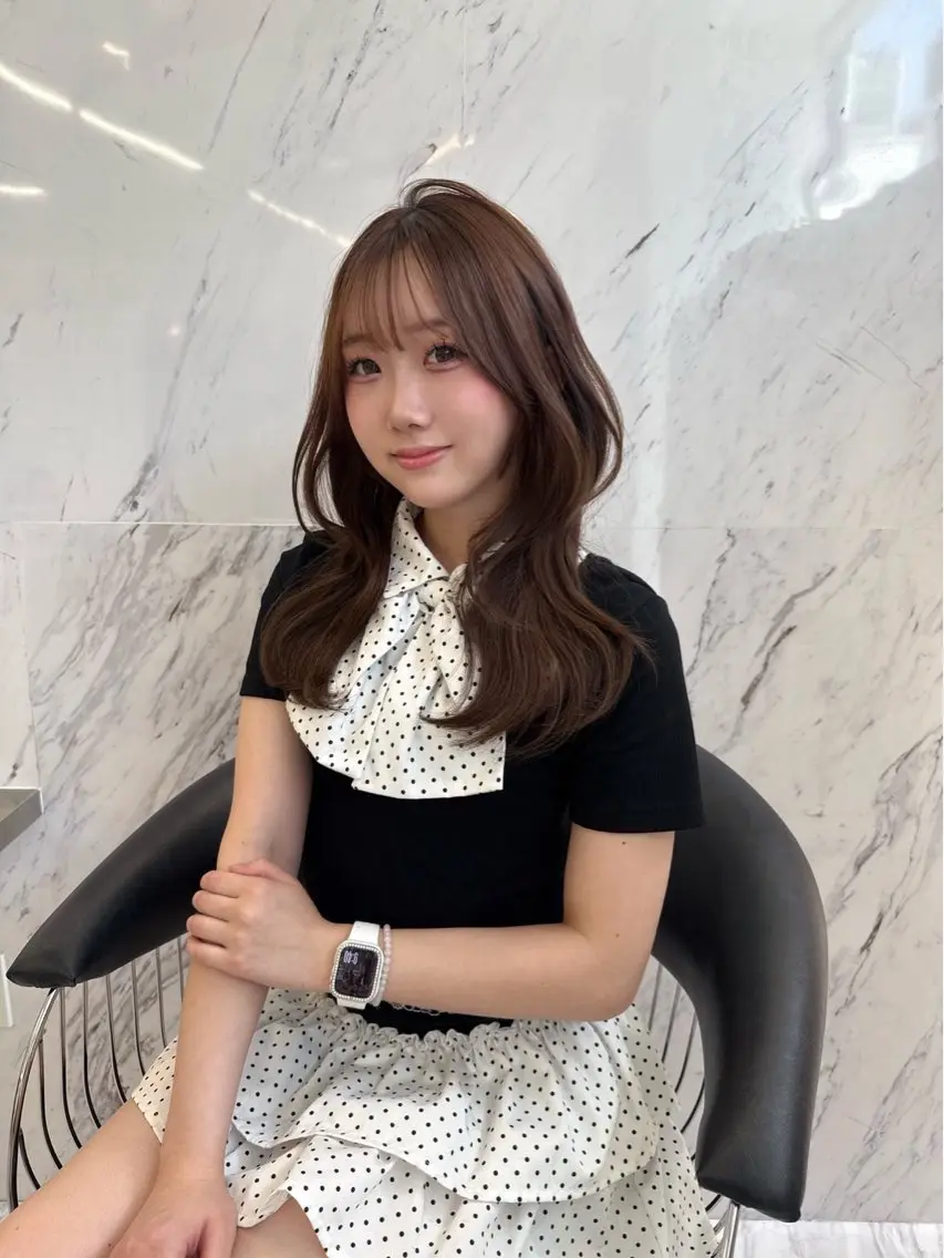 カラー ParveMix /高崎 結莉のヘアスタイル