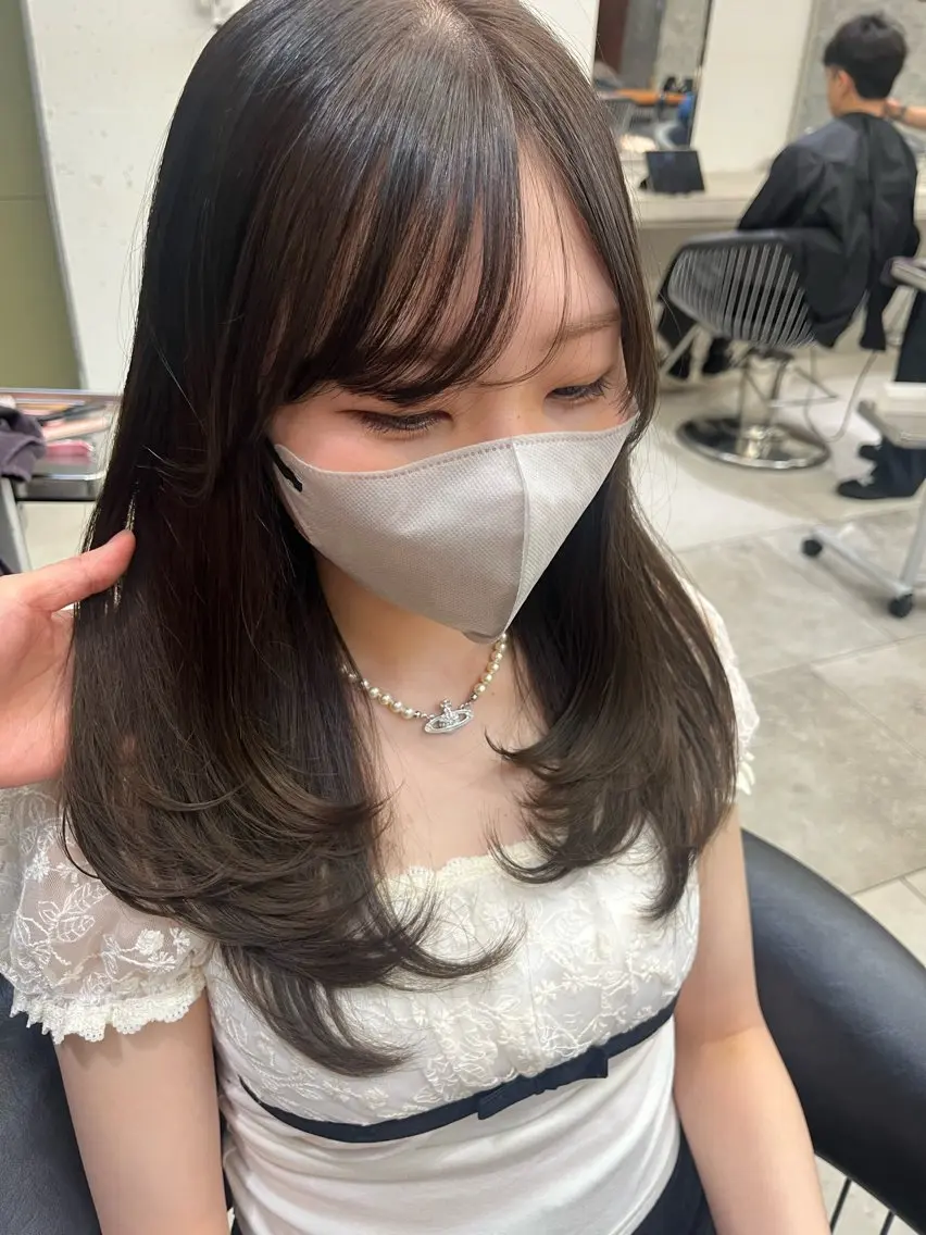 ロング カット こと 🐰のヘアスタイル