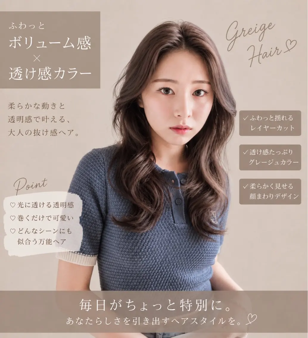 ロング カラー ゆい/髪質改善 ×艶カラー🫧のヘアスタイル