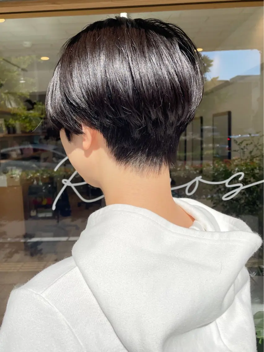ショート ハンサムショート ショートヘア ⭐️バッサリカット モデル募集⭐️佐野のヘアスタイル