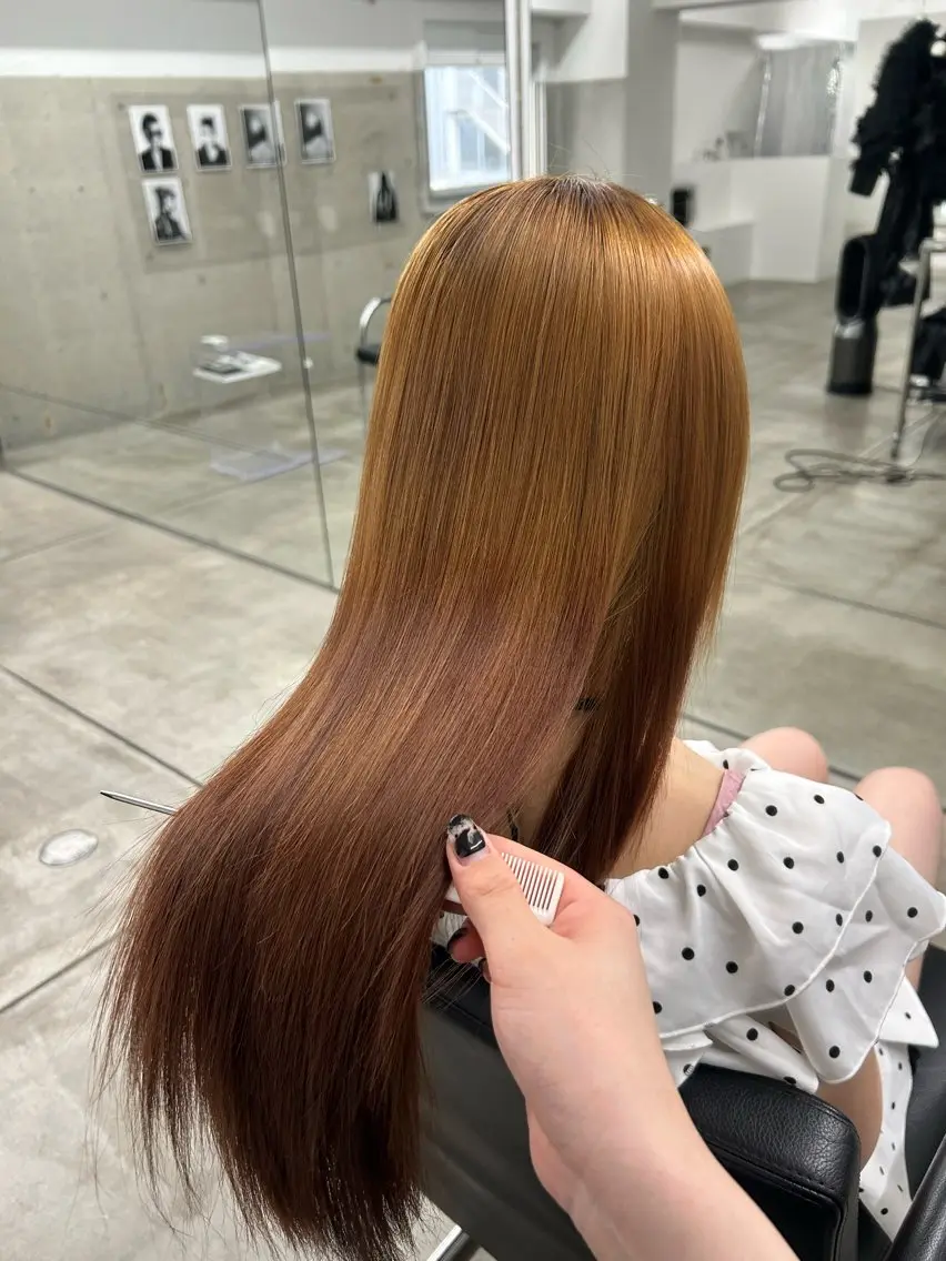 ロング 北浦 雅のヘアスタイル