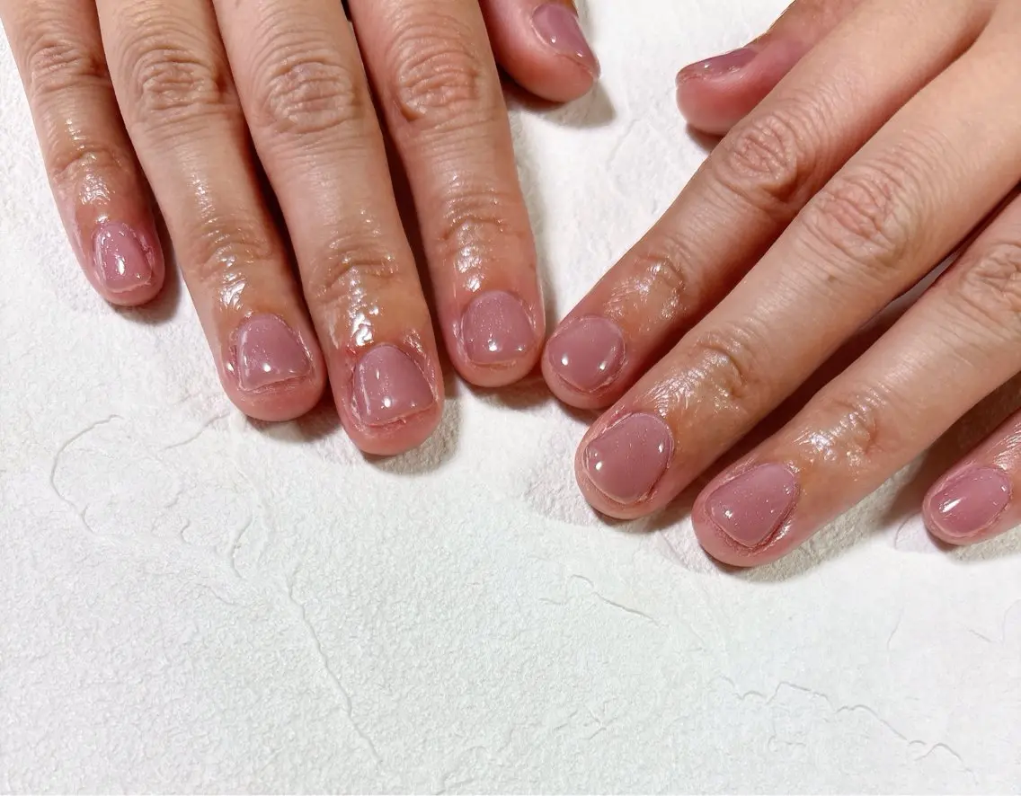 ネイル フットネイル ジェルネイル ワンカラーネイル パラジェル 春ネイル ハンドネイル kiki nail &brow二子玉川の眉毛・アイブロウイメージ