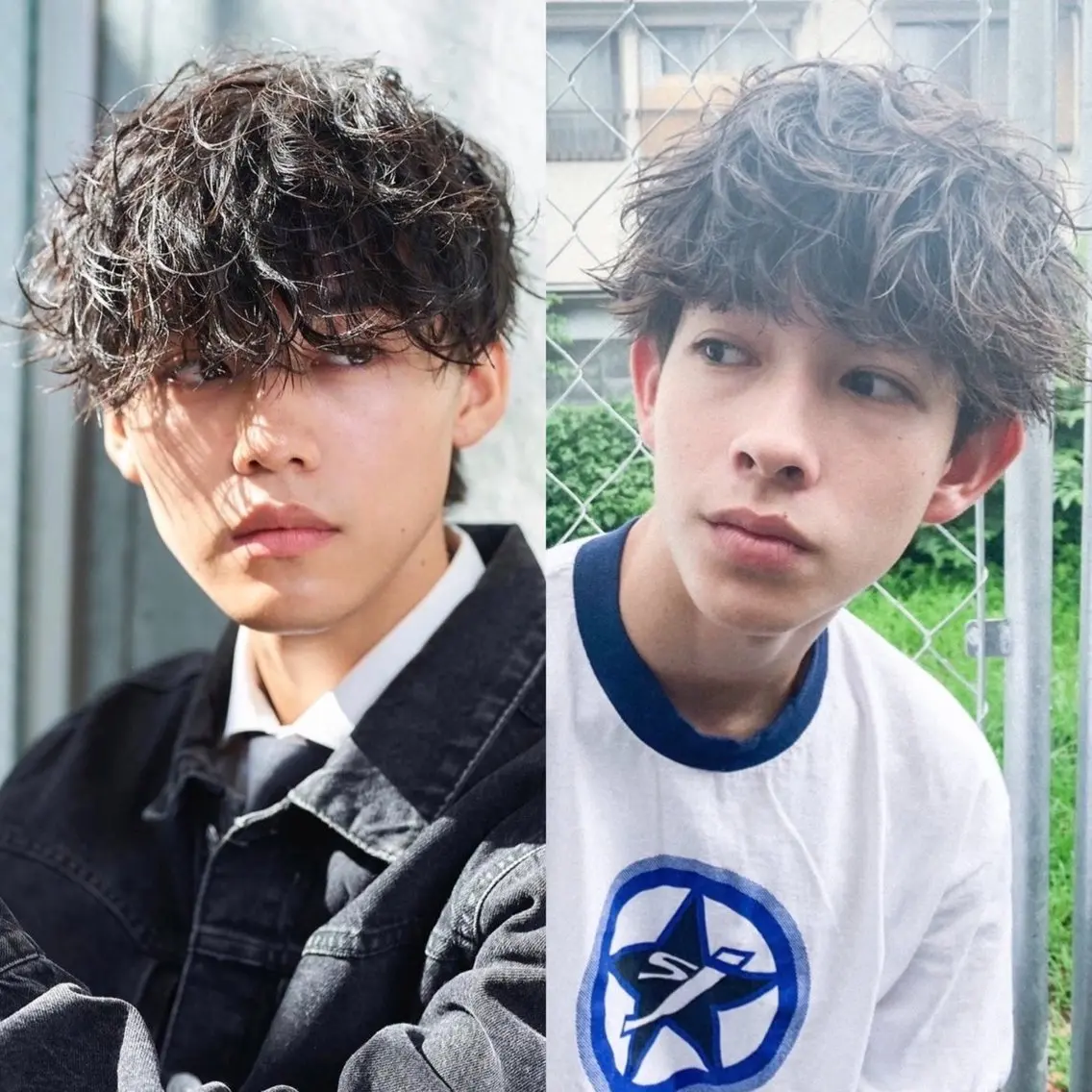 ミディアム パーマ メンズ カット パーマ トリートメント メンズ似合わせ🪞 kotoriのヘアスタイル