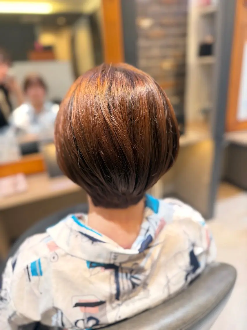 ショート ショートヘア ボブ🫧透明感カラー 💎Sayakaのヘアスタイル