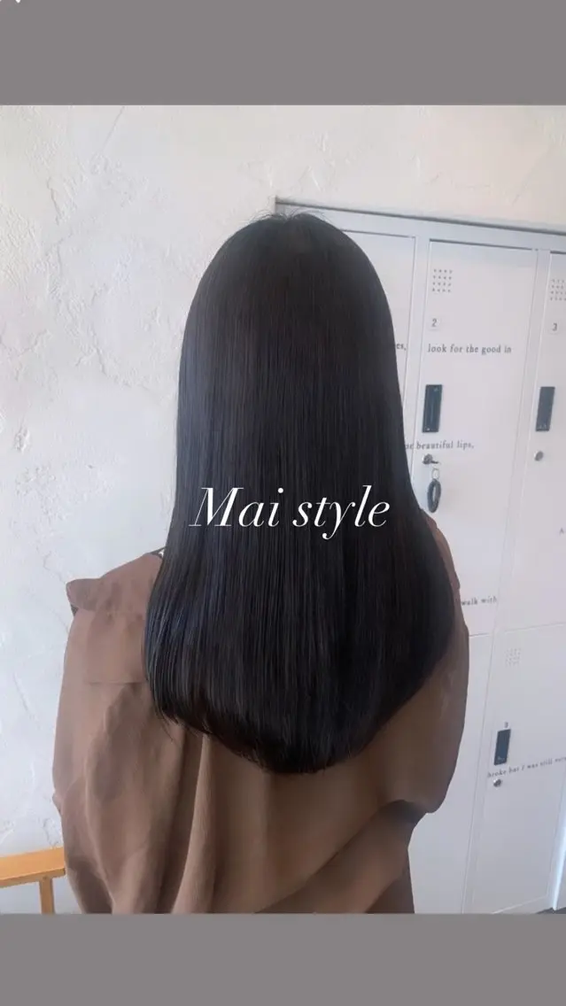 ロング MAI/髪質改善/ 幹細胞トリートメントのヘアスタイル