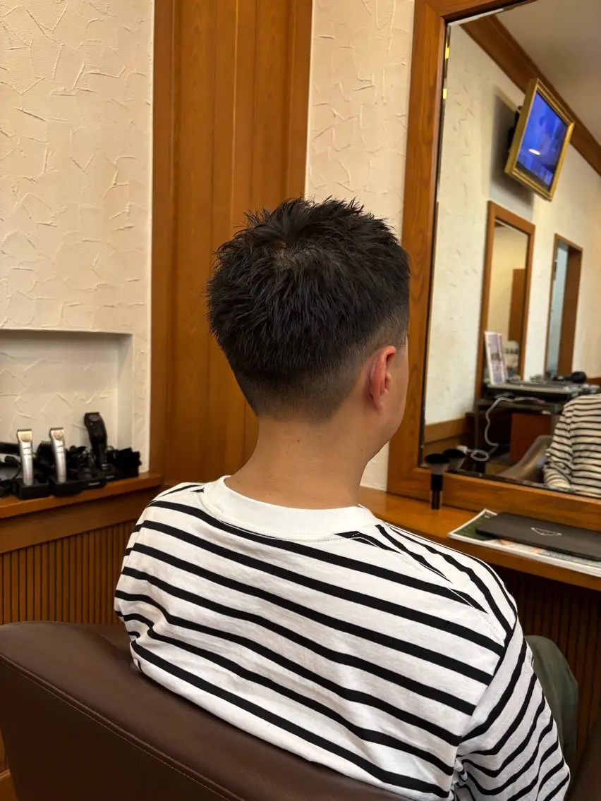 メンズカット＋ヘッドスパ¥7,000の写真