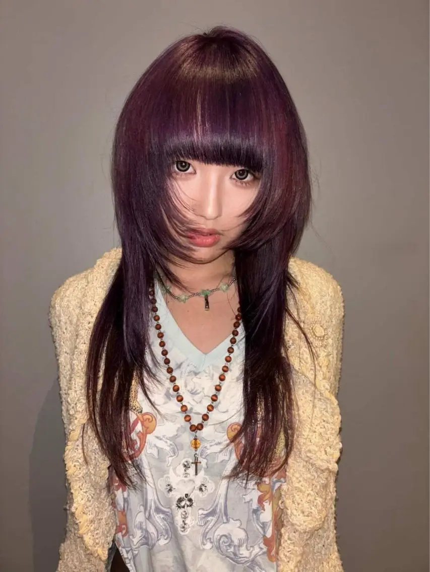 カラー ヘアカラー HACO+ MOE/モエのヘアスタイル