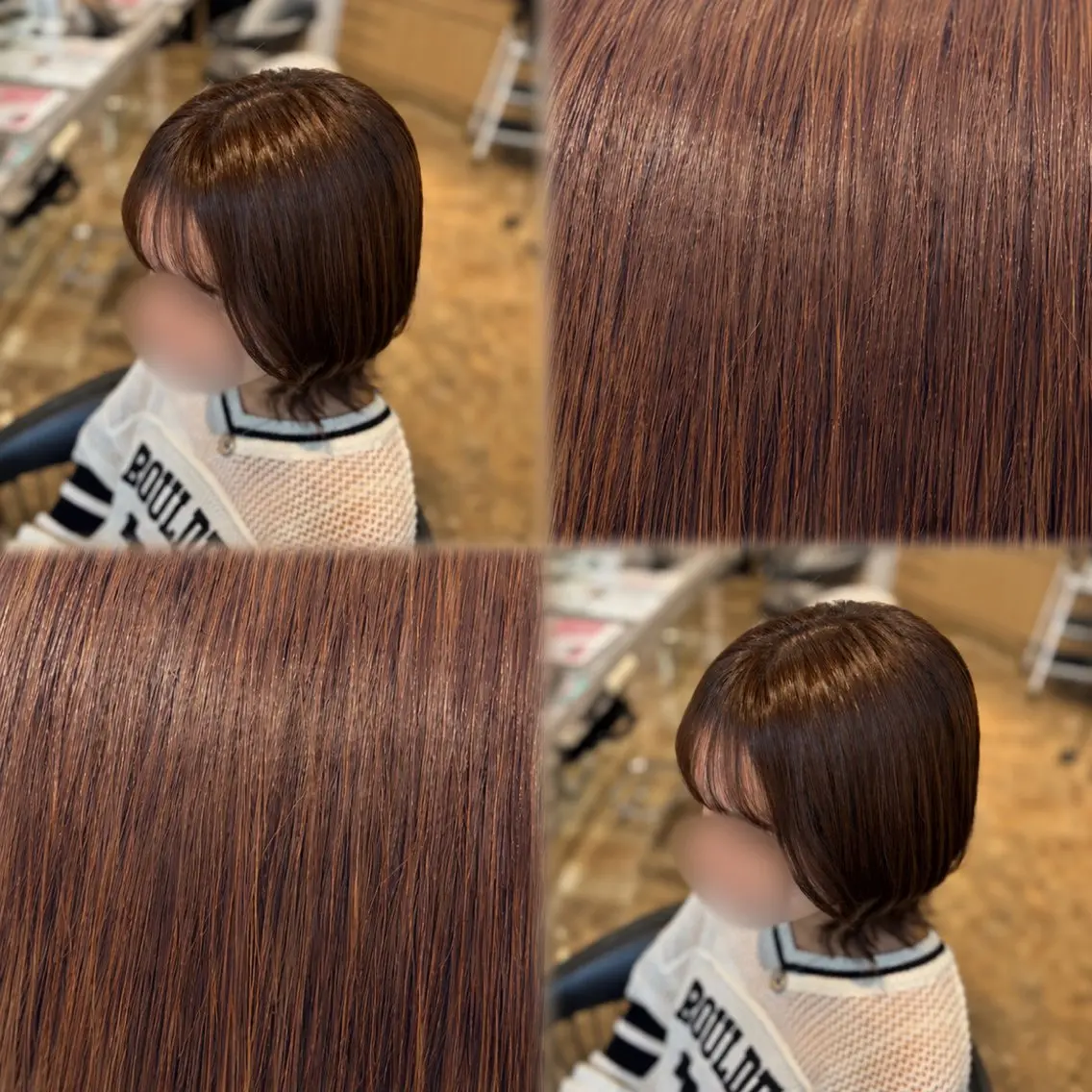 カラー ヘアカラー 中山 璃胡のヘアスタイル