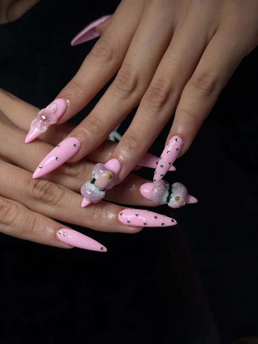 ネイル 韓国ネイル シンプルネイル ワンホンネイル ハンドネイル CoMo Nailのネイルデザイン