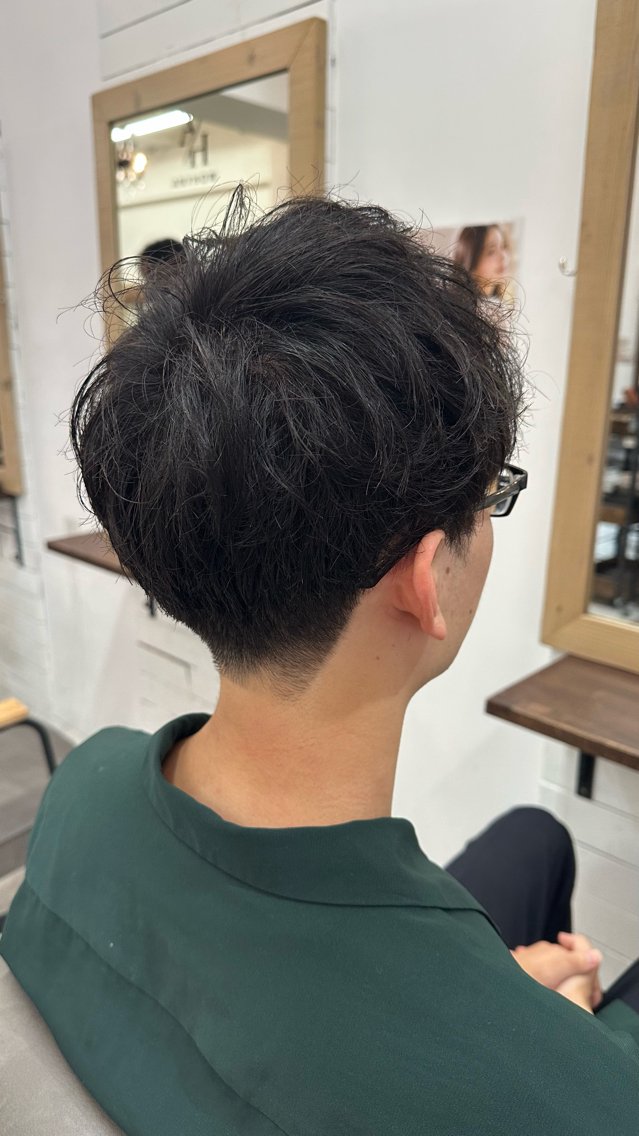 メンズ カット 福田 真大のヘアスタイル