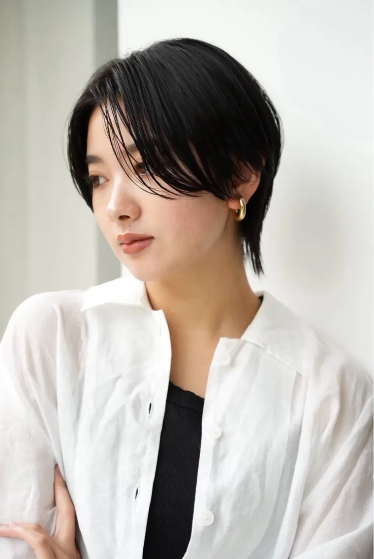 ショート カラー 八幡 空乃のヘアスタイル