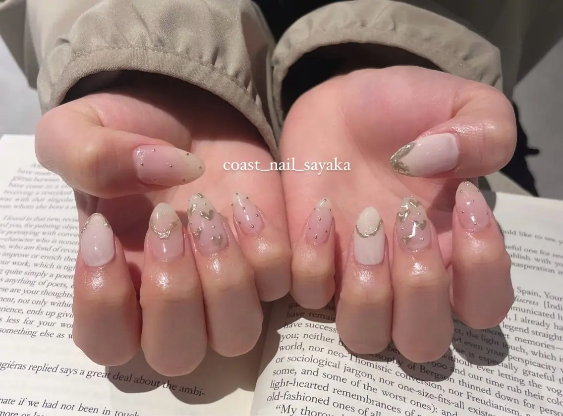 ネイル HOSHI ⭐️辻堂 /藤沢ガーリーネイルのネイルデザイン