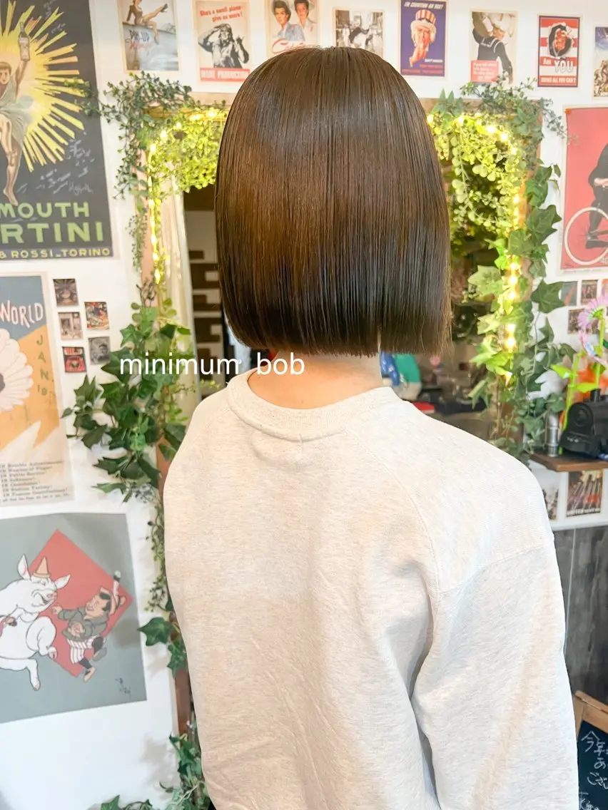 ショート カラー ボブ カット ヘアカラー トリートメント カラーパティシエ facce🌼ikoのヘアスタイル