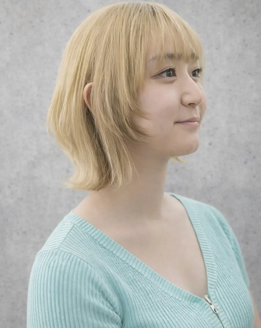 ショート カラー レイヤーカット 小顔カット ウルフカット ウルフレイヤー カット ヘアカラー terra✂️ 佐伯 尚哉のヘアスタイル