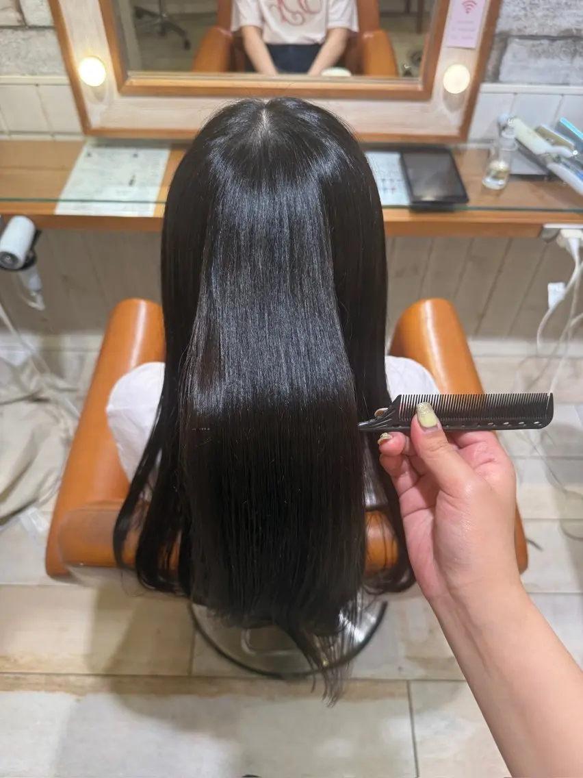 【minimo限定価格❣️】縮毛矯正モデル💇🏻‍♀️✨の写真