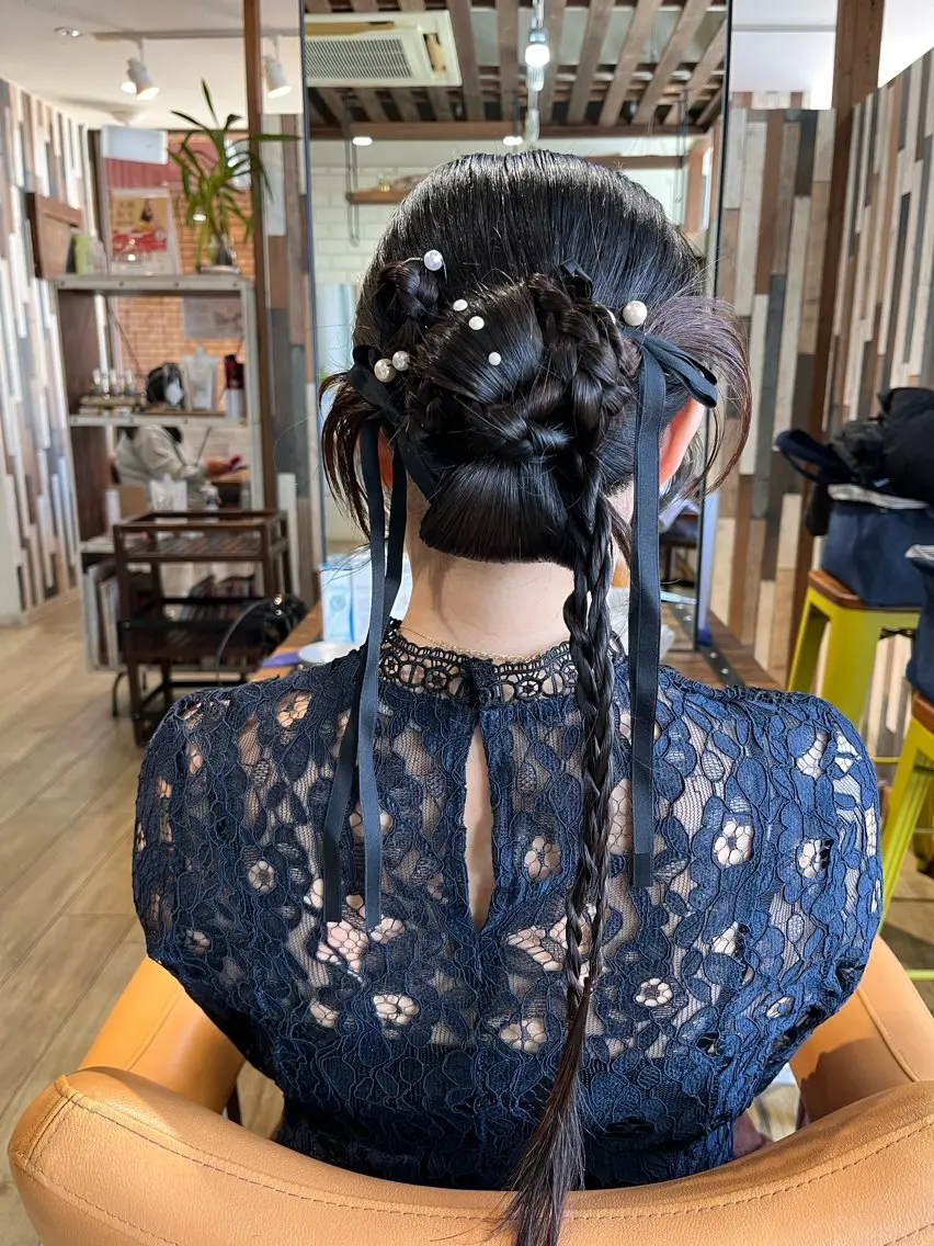 ヘアセット esTRIBE とよしま未来のマツエク・マツパデザイン