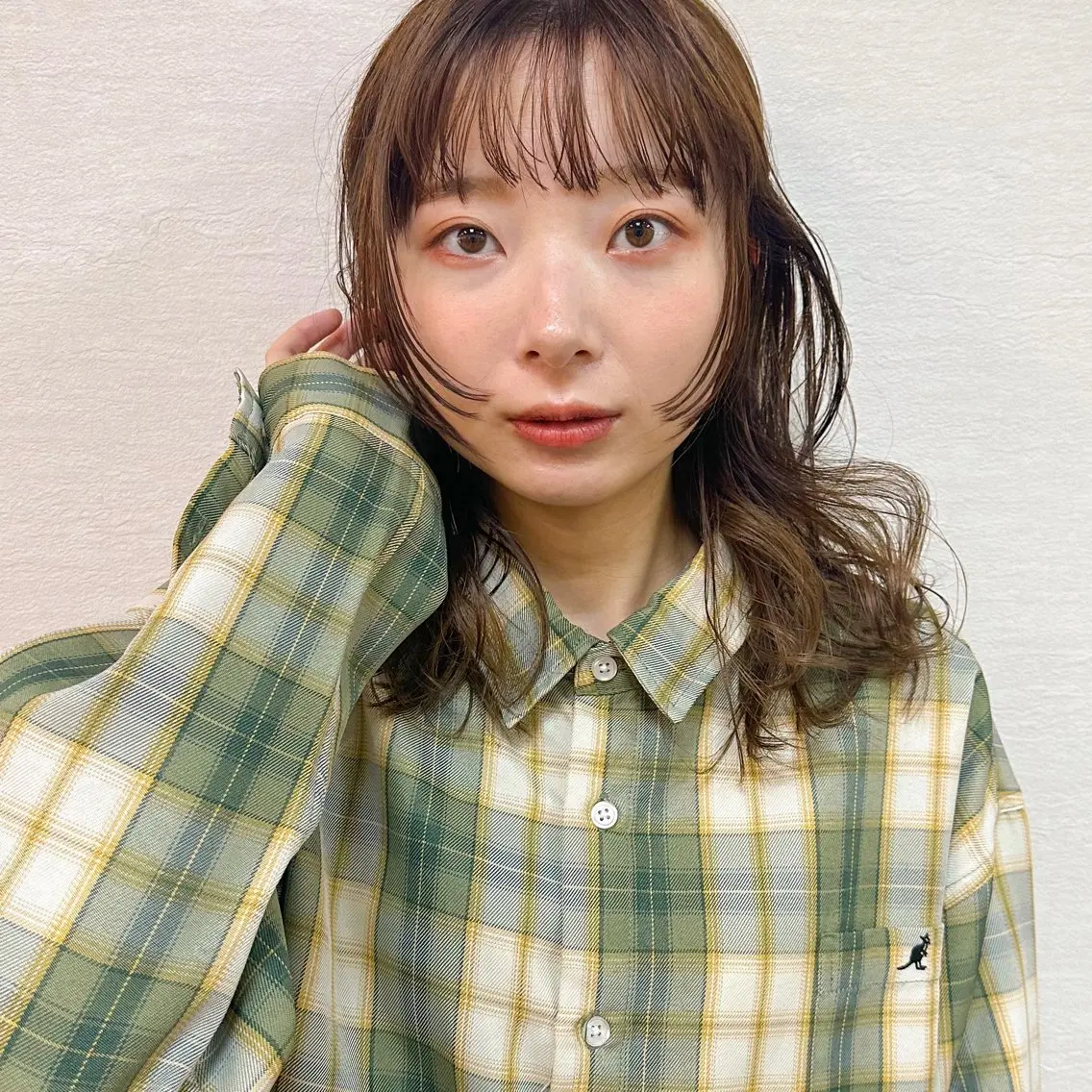 セミロング カラー 似合わせカット カット ヘアカラー トリートメント レイヤー/高橋 みく /池下/千種のヘアスタイル