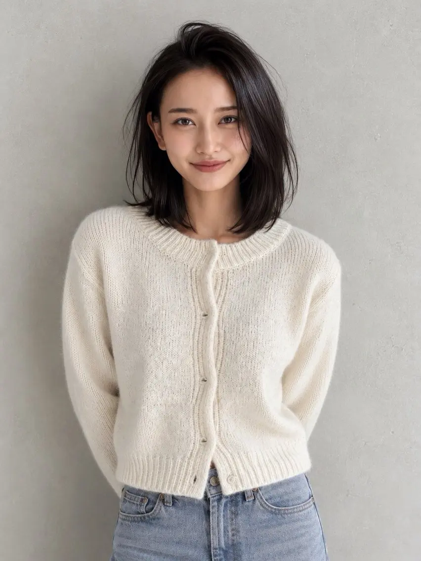 ミディアム KNOWHOW/思川 阿耶のヘアスタイル