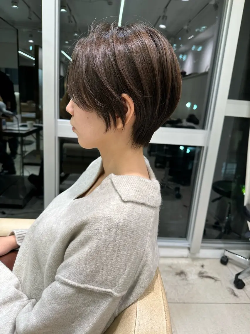 💜ショートカット+トリートメント(口コミサービス)💜の写真