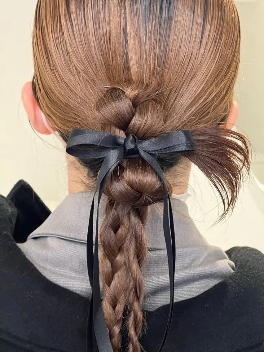 ヘアアレンジ ヘアセット アレンジ/ブラウン カラー HARU🕯のその他イメージ