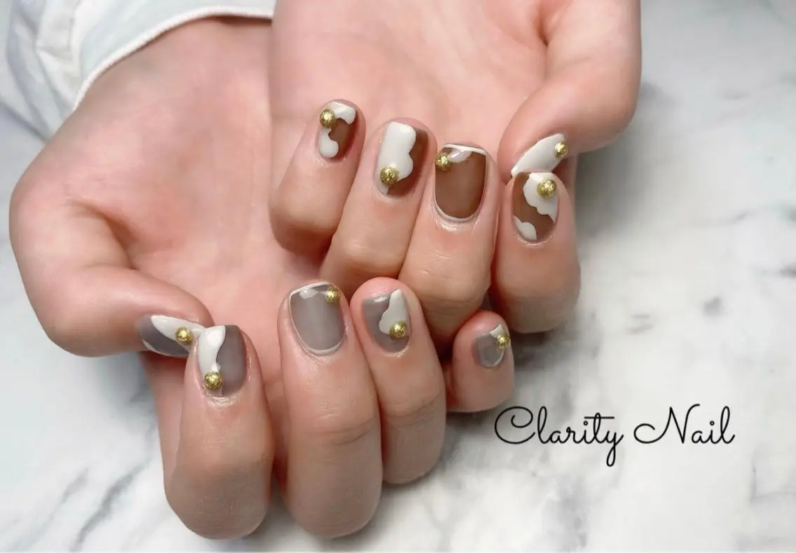 ネイル アートネイル 持ち込み ハンドネイル Clarity Nailのネイルデザイン