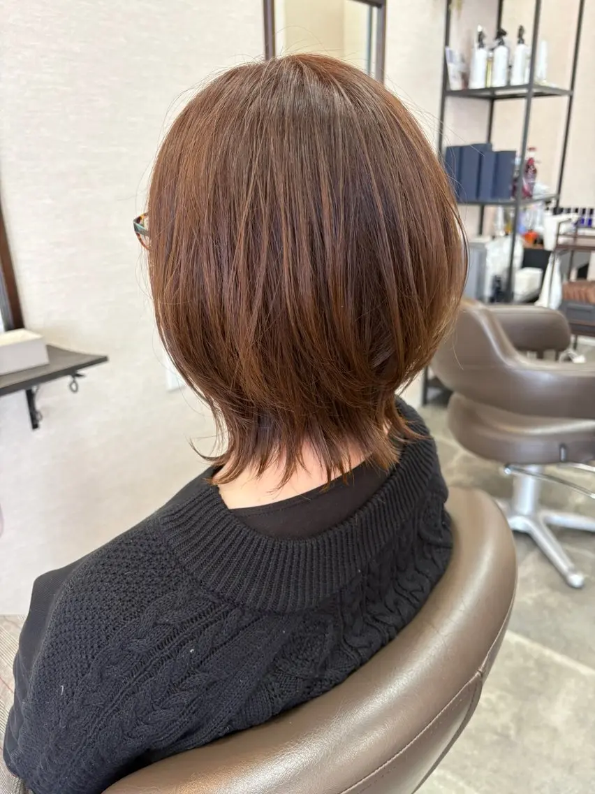 ✨艶と透明感を叶える大人女性カット+カラー✨の写真