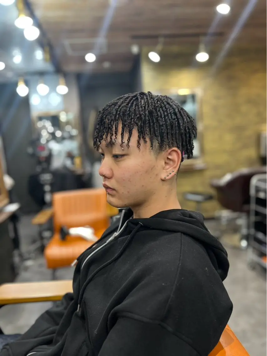 パーマ パーマ 比嘉 志温のヘアスタイル